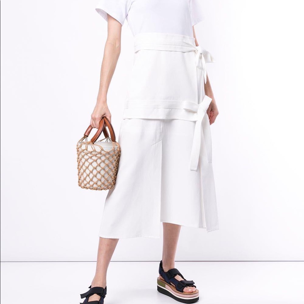 3.1 Phillip Lim
Short-Sleeve Dress With Front-Tie Skirt